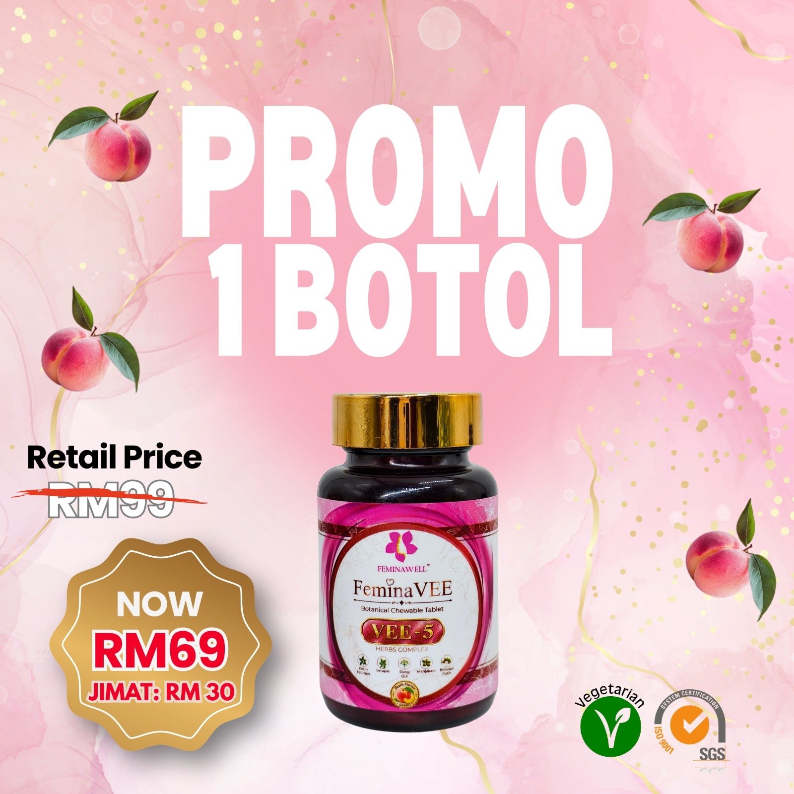 Produk FeminaVEE daripada Feminawell